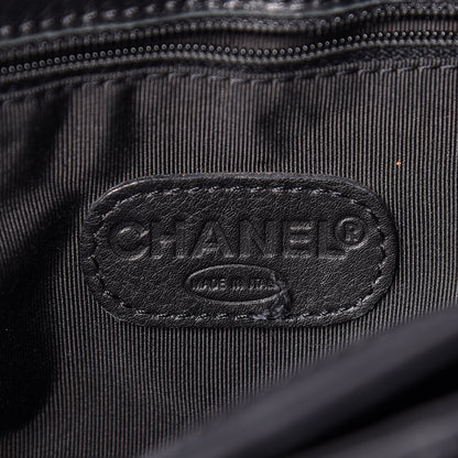 Chanel Calfskin Large Flap Tote Black 7 of 18