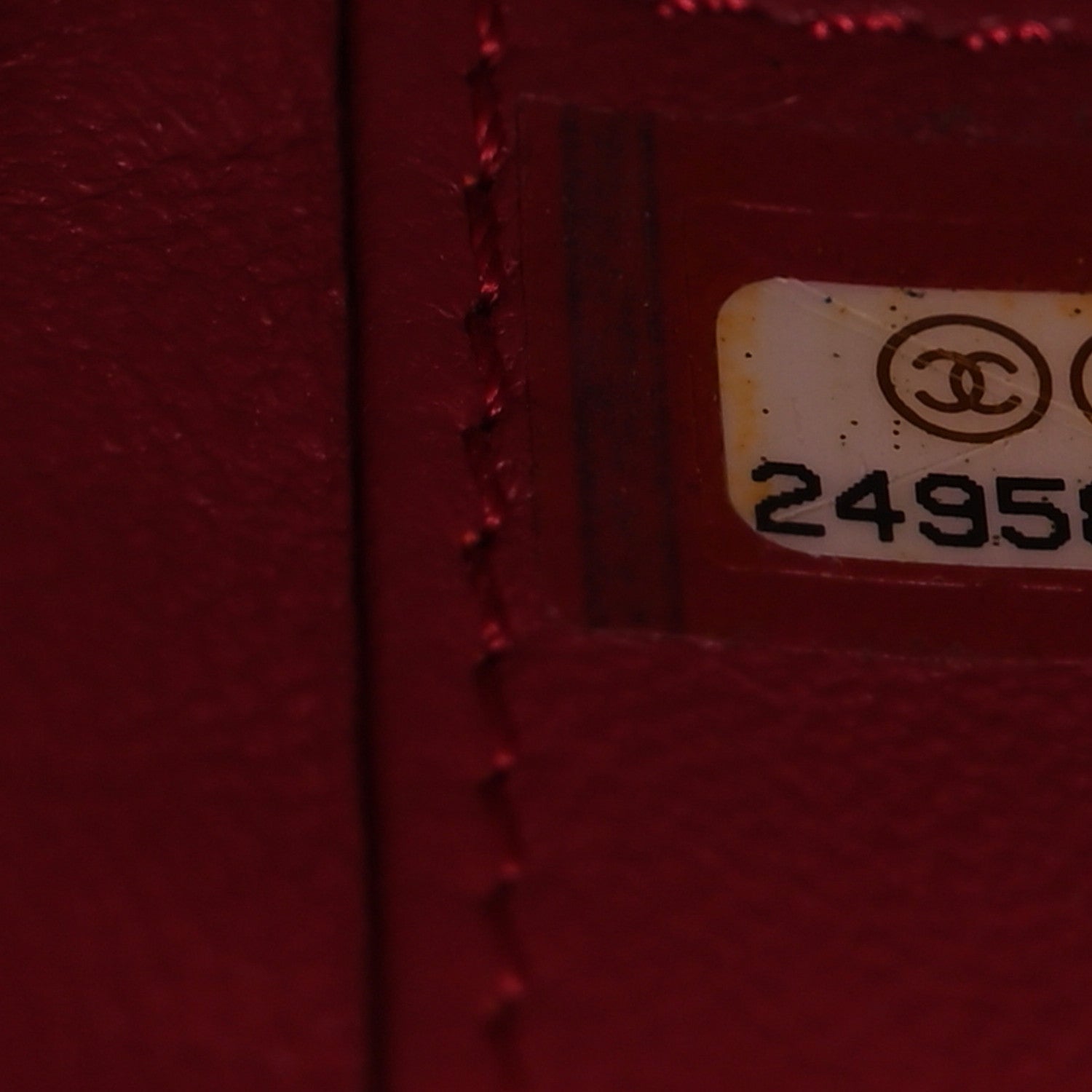 Chanel Caviar Quilted Small CC Filigree Flap Burgundy 7 of 10