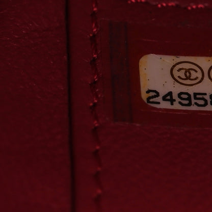 Chanel Caviar Quilted Small CC Filigree Flap Burgundy 7 of 10