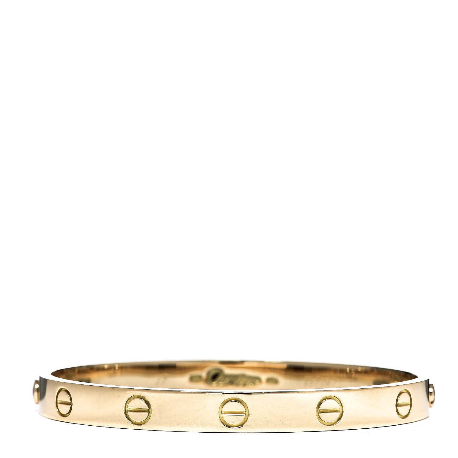 Cartier 18K Yellow Gold LOVE Bracelet 17 1 of 5