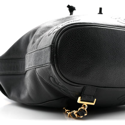 Chanel Caviar CC Backpack Black 11 of 15
