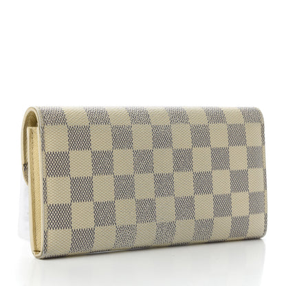 Louis Vuitton Damier Azur Emilie Wallet 3 of 12