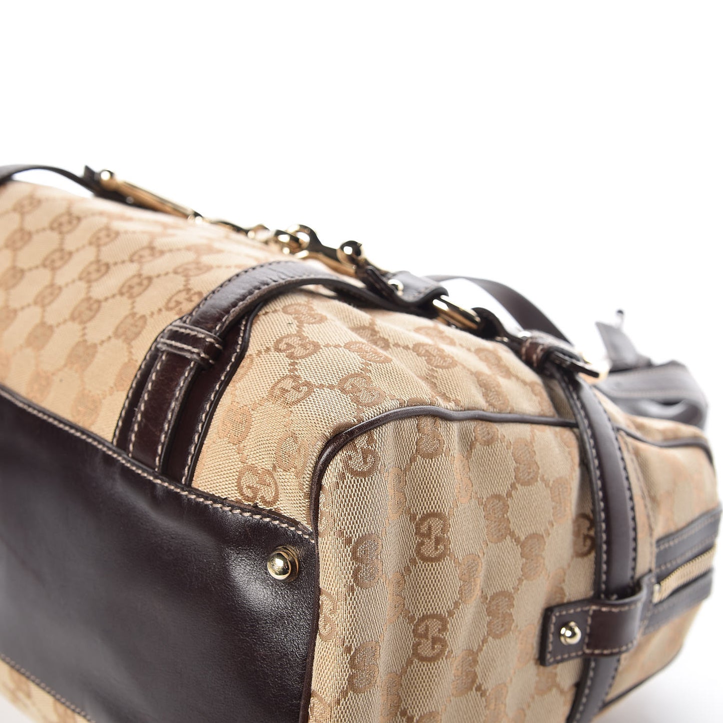 Monogram 85th Anniversary Boston Tote Brown