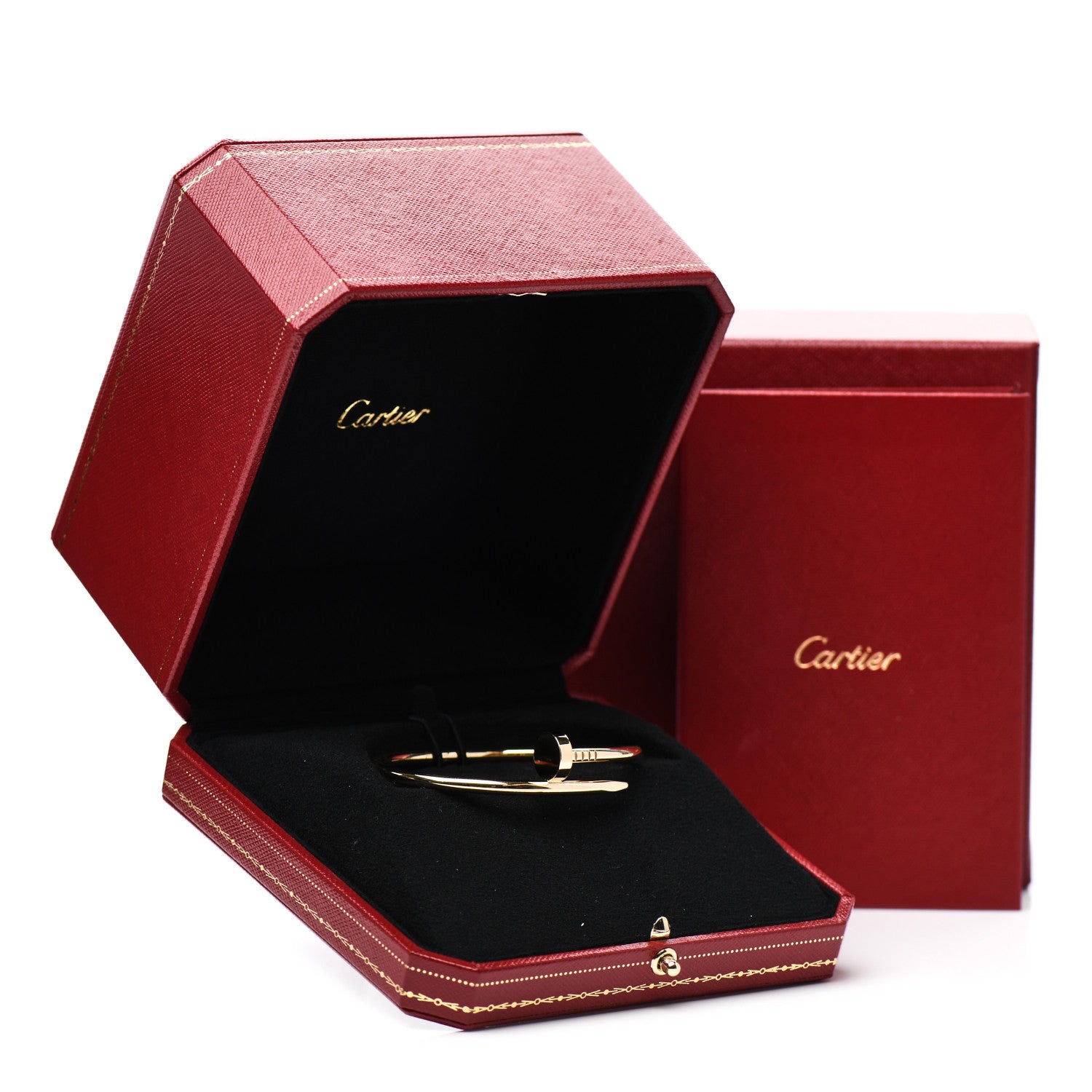 Cartier 18K Yellow Gold Juste Un Clou Bracelet 17 5 of 5