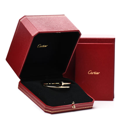 Cartier 18K Yellow Gold Juste Un Clou Bracelet 17 5 of 5