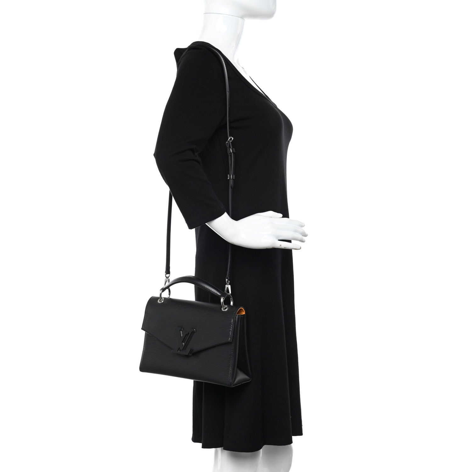 Louis Vuitton Epi Pochette Grenelle Black 2 of 10