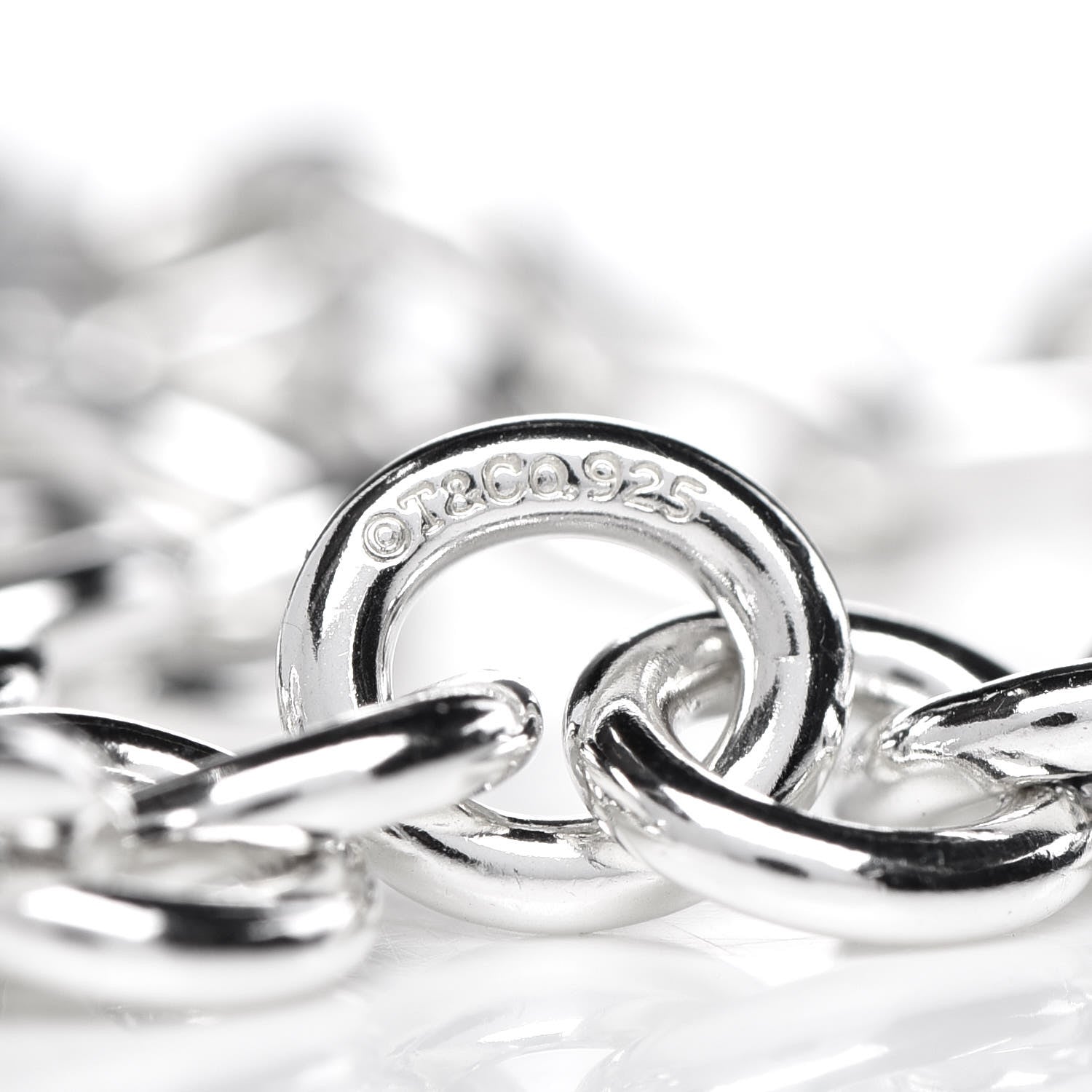 Tiffany Sterling Silver 1837 Circle Clasp Bracelet 6 of 6