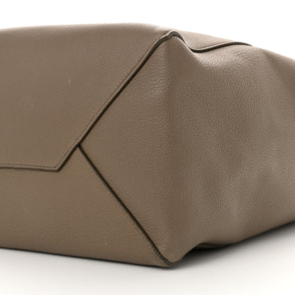 Celine Soft Grained Calfskin Small Belt Cabas Phantom Taupe 9 of 15