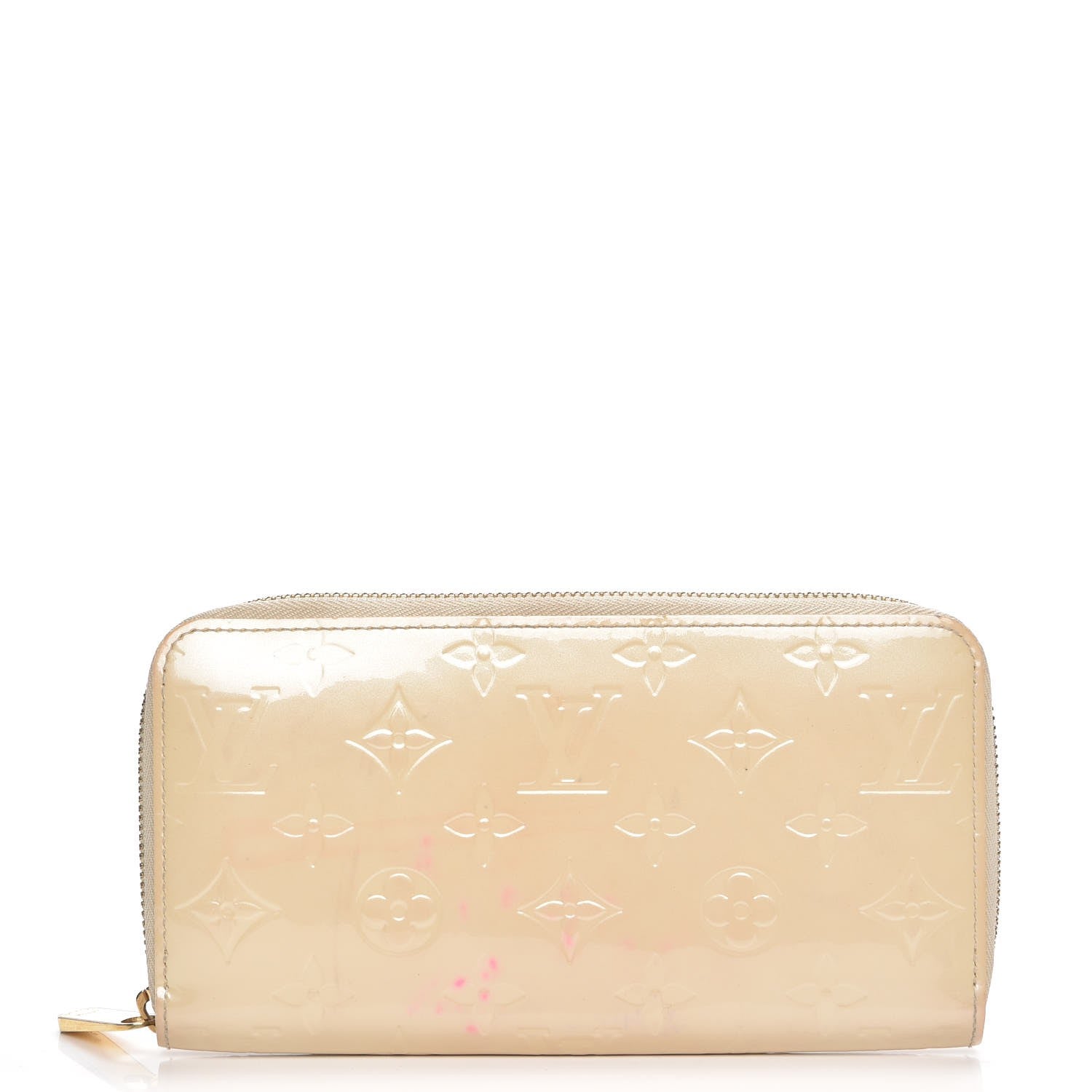 Louis Vuitton Vernis Zippy Wallet Blanc Corail 1 of 10