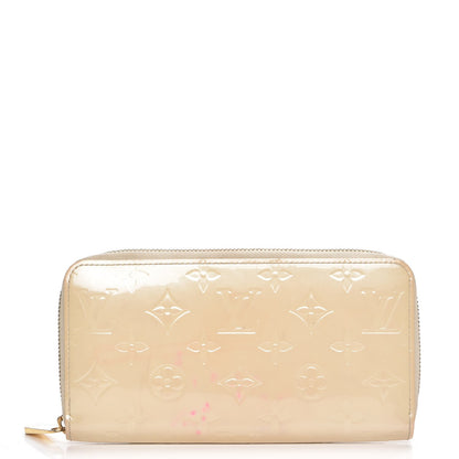 Louis Vuitton Vernis Zippy Wallet Blanc Corail 1 of 10