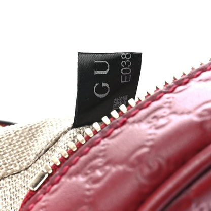 Gucci Microguccissima Mini Bree Messenger Bag Red 8 of 12
