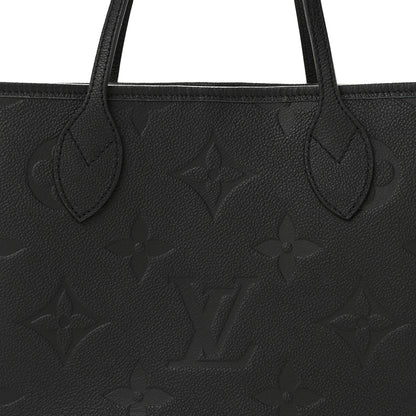 Louis Vuitton Empreinte Monogram Giant Neverfull MM Black 8 of 14