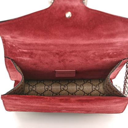 Gucci GG Supreme Monogram Blooms Mini Dionysus Shoulder Bag Beige Multicolor Dry Rose 5 of 10