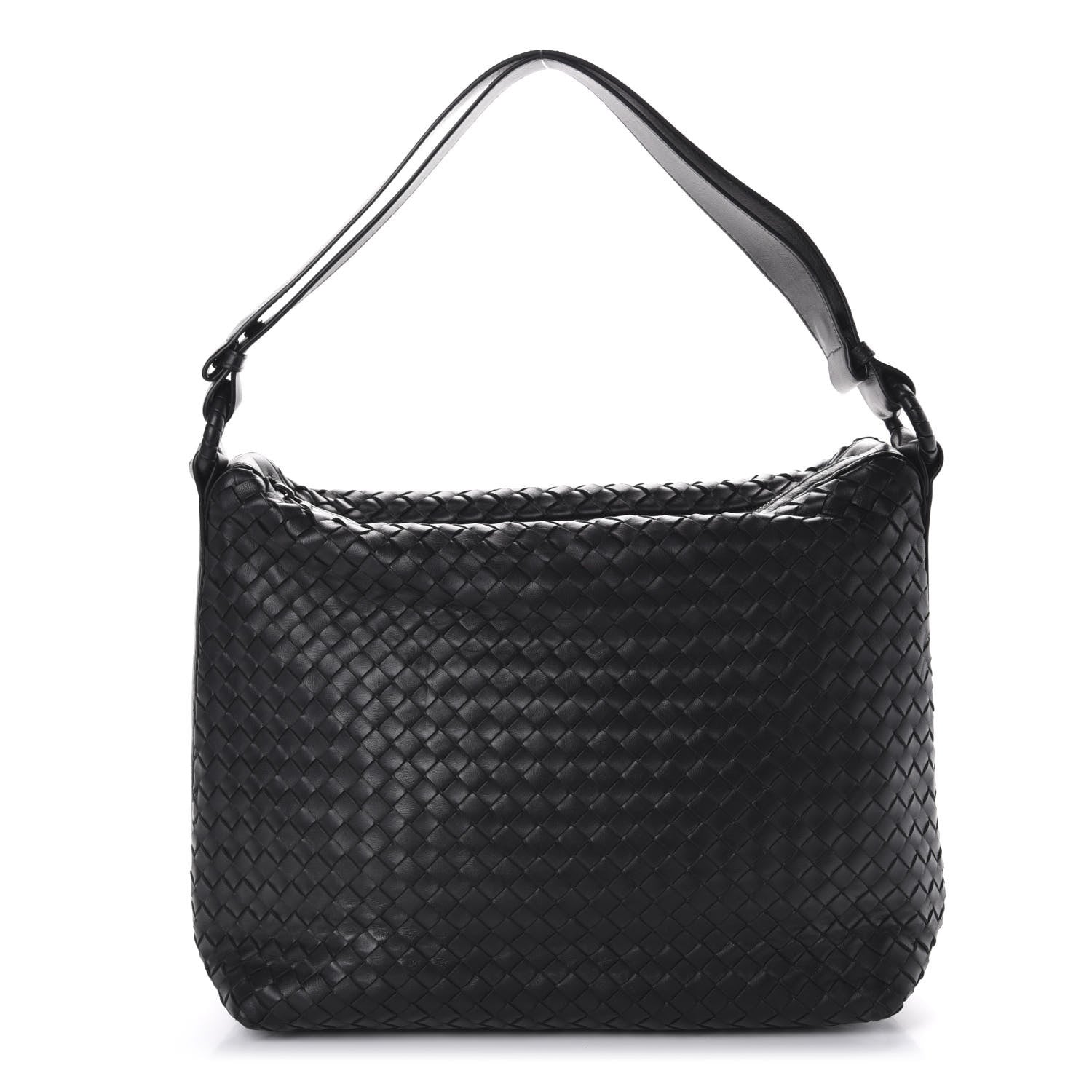 Bottega Veneta Nappa Intrecciato Hobo Black 1 of 9