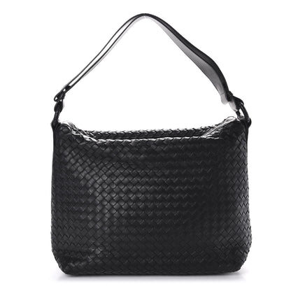 Bottega Veneta Nappa Intrecciato Hobo Black 1 of 9