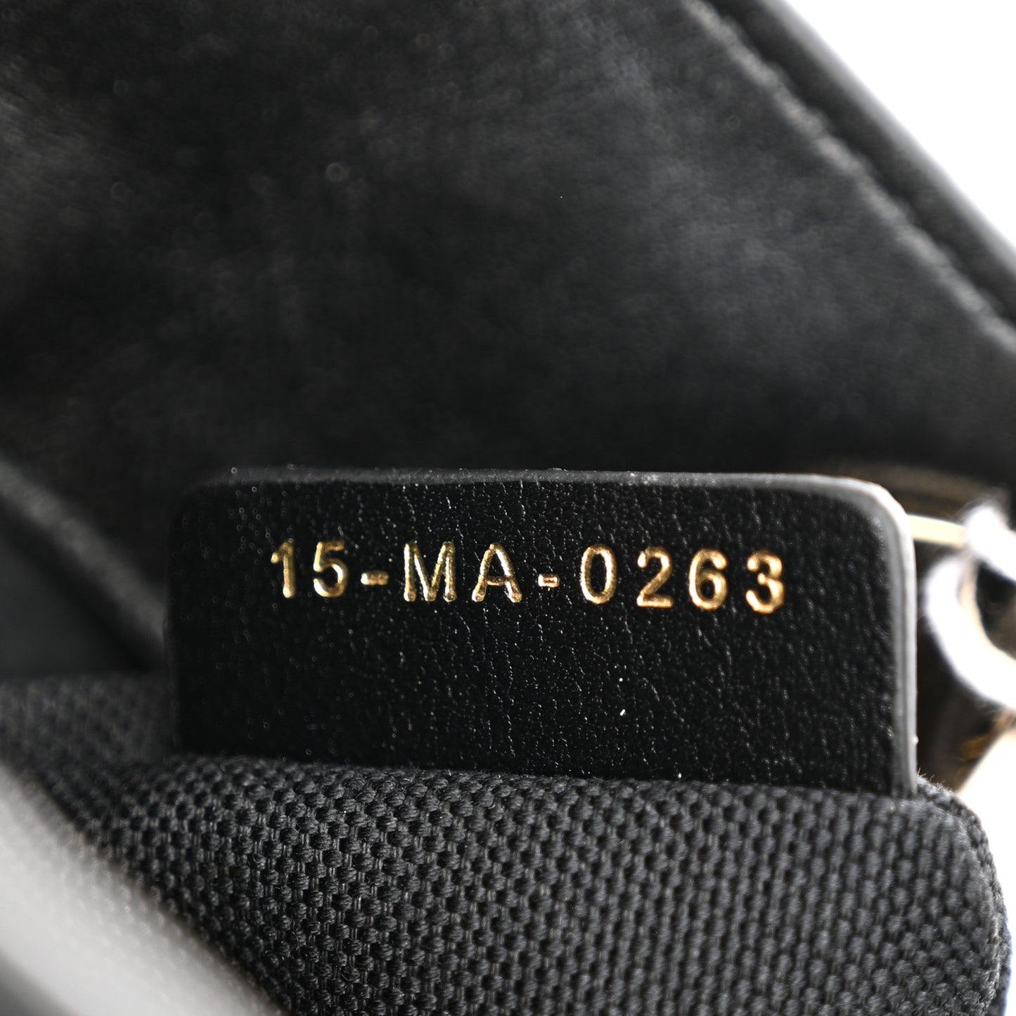 Calfskin Cannage Small The Lady 95.22 Black