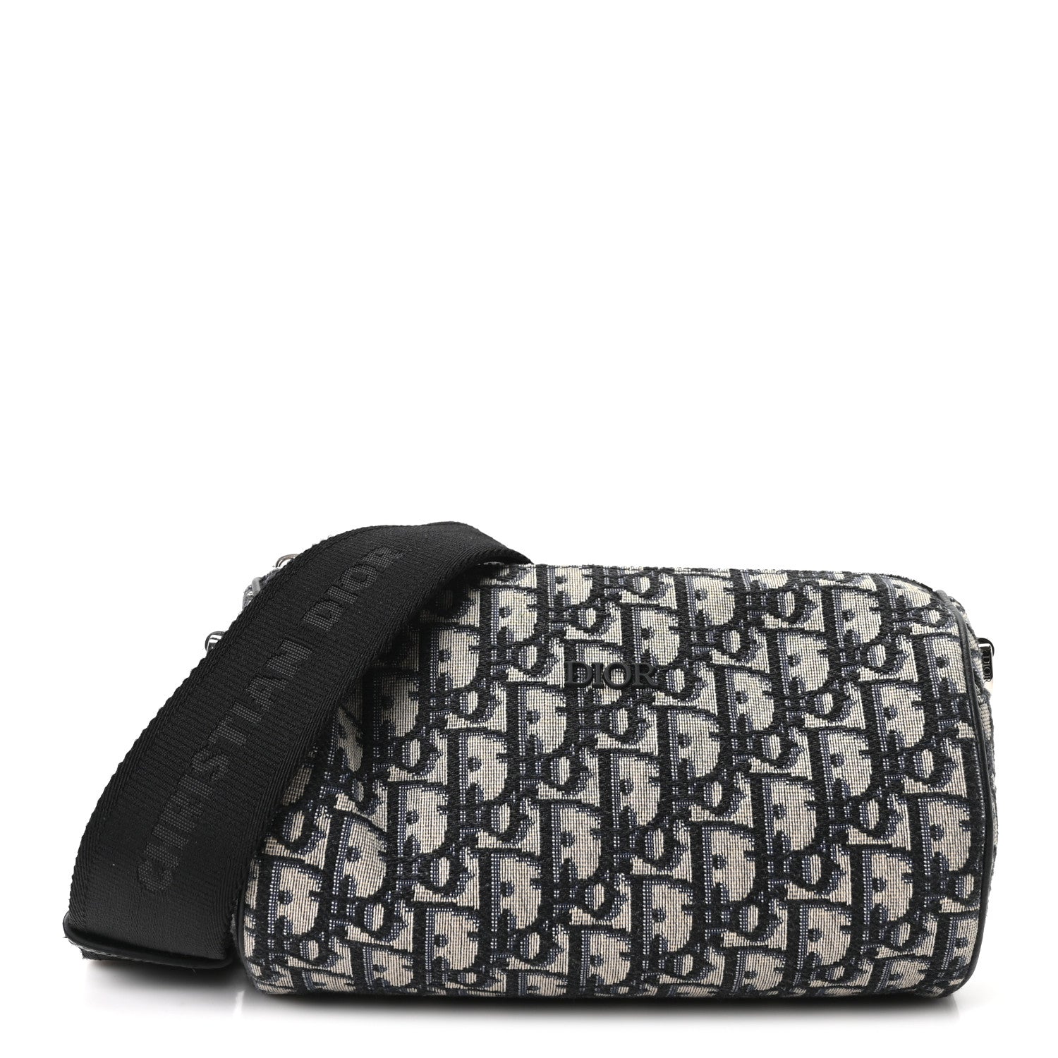 Christian Dior Oblique Roller Messenger Bag Blue 1 of 9