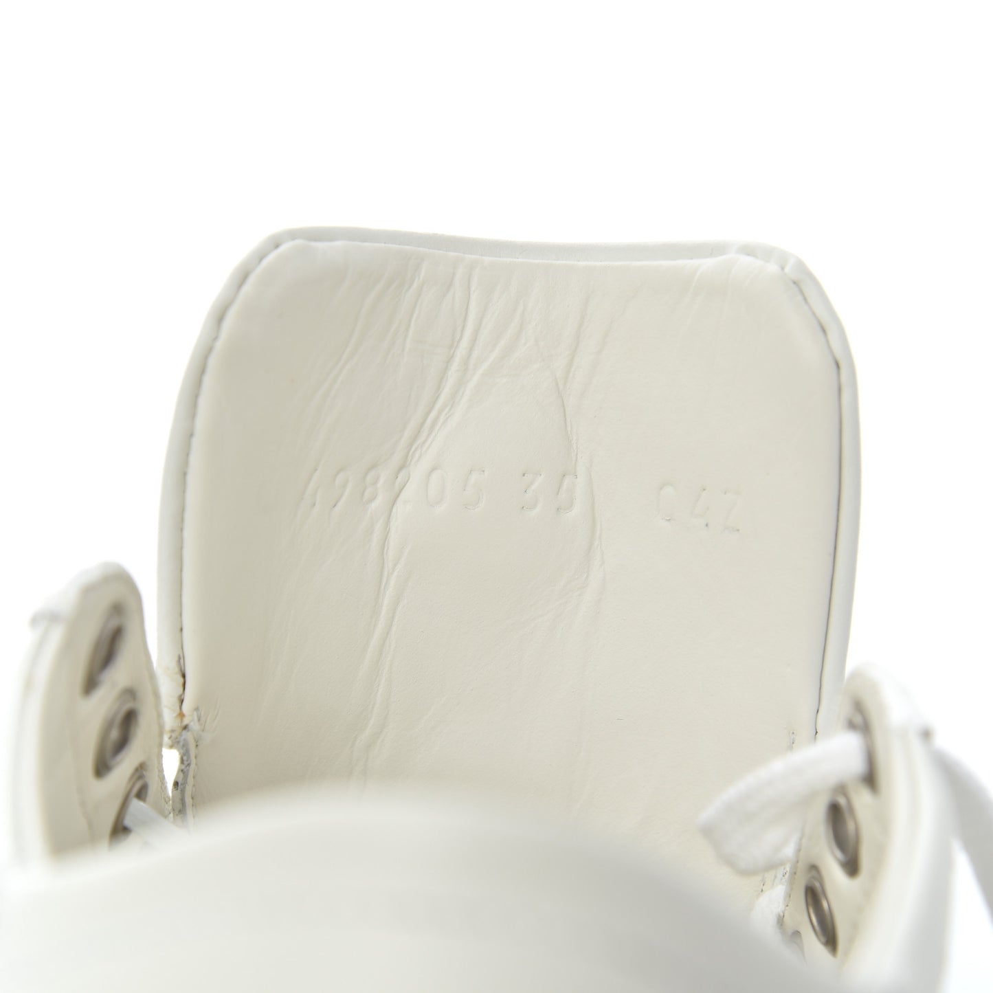 Calfskin Bee Star Embroidered Sylvie Web Ace Sneakers 35 White
