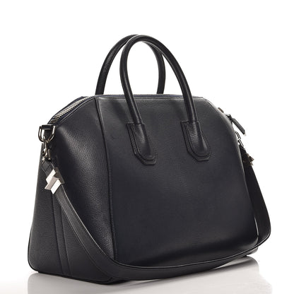 Givenchy Sugar Goatskin Medium Antigona Navy 4 of 10