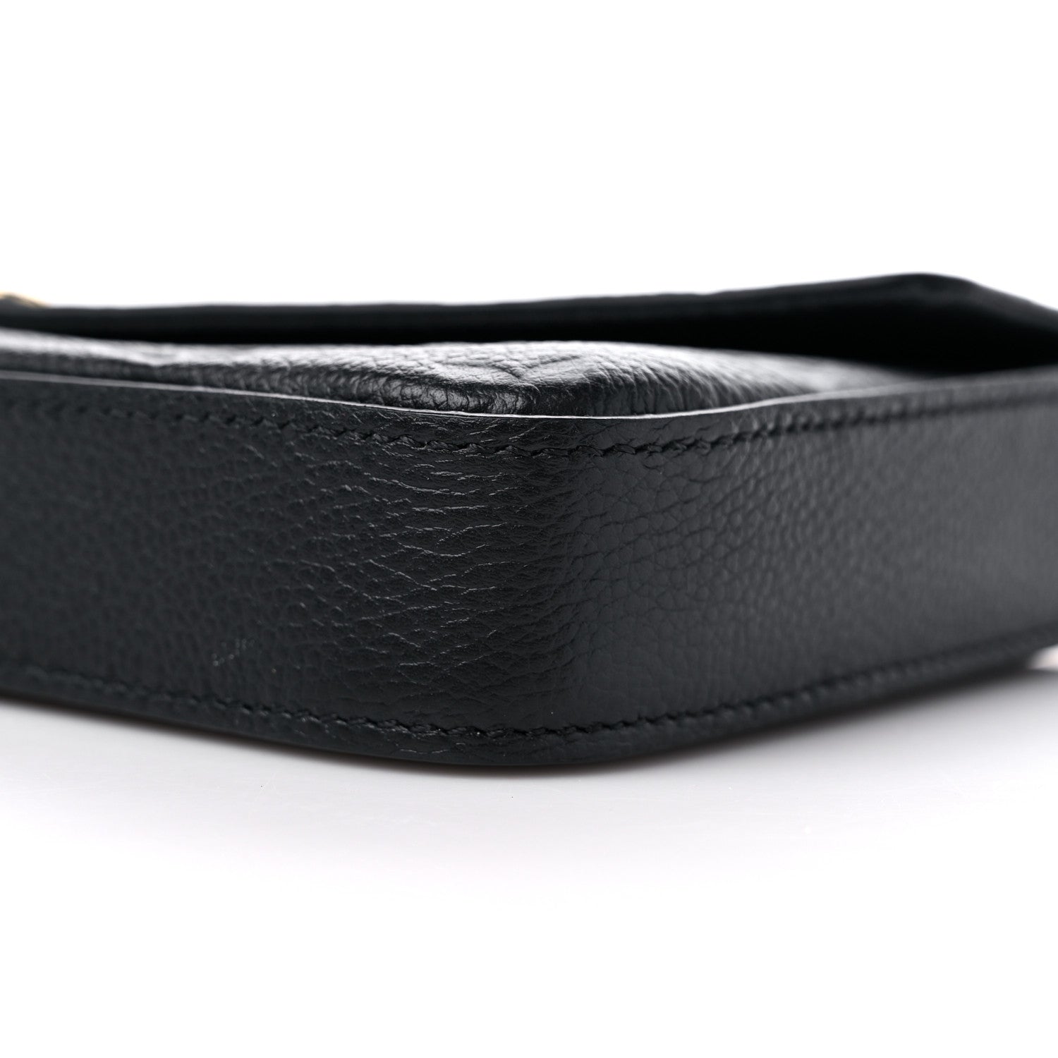Louis Vuitton Empreinte Pochette Felicie Chain Wallet Black 9 of 11