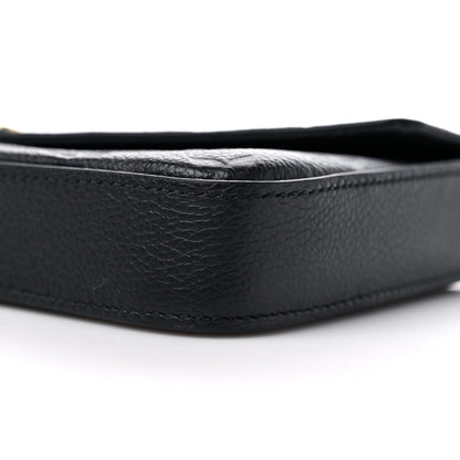 Louis Vuitton Empreinte Pochette Felicie Chain Wallet Black 9 of 11