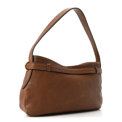 Miu Miu Nappa Aviator Regular Aventure Shoulder Bag Rovere 3 of 9