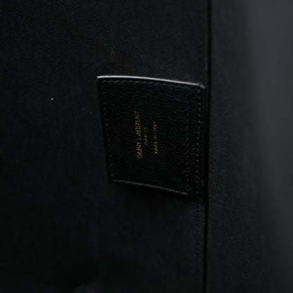 Saint Laurent Calfskin Large Shopping Tote Black 7 of 10