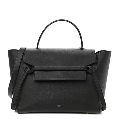 Celine Grained Calfskin Mini Belt Bag Black 1 of 11