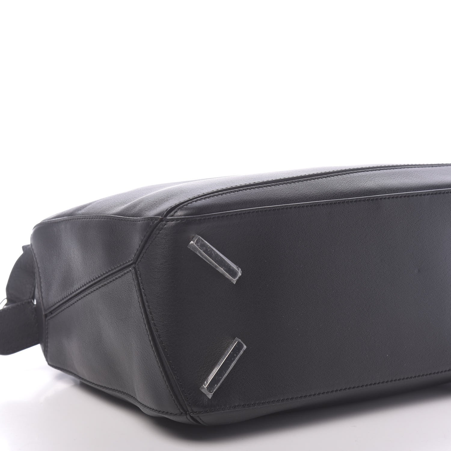 Loewe Calfskin Medium Puzzle Bag Black 7 of 9