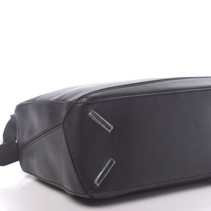 Loewe Calfskin Medium Puzzle Bag Black 7 of 9