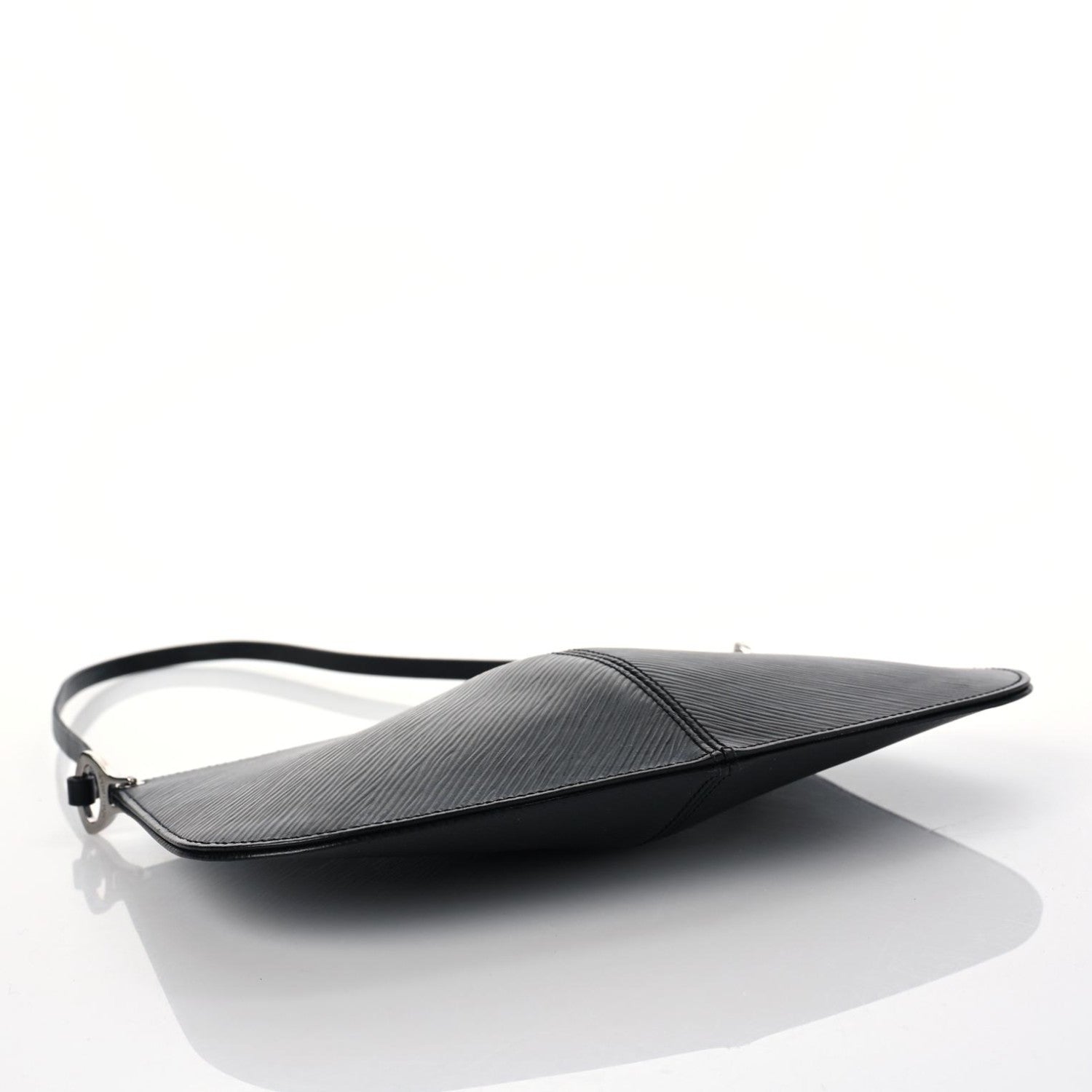 Louis Vuitton Epi Demi Lune Pochette Black 4 of 8