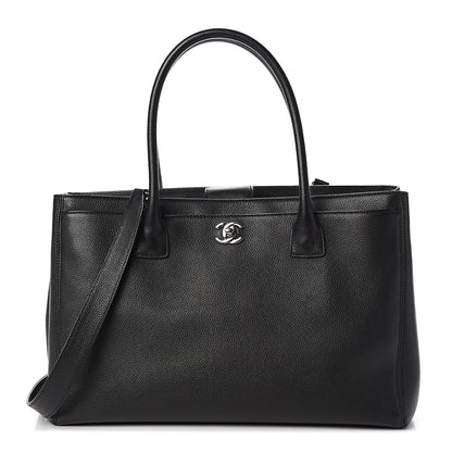 Chanel Calfskin Cerf Shopper Tote Black 1 of 11