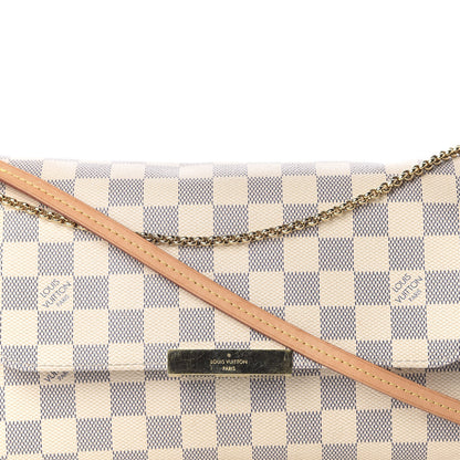 Louis Vuitton Damier Azur Favorite MM 13 of 13