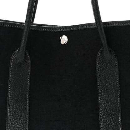 Hermes Toile Vache Country Garden Party 36 Black 8 of 10