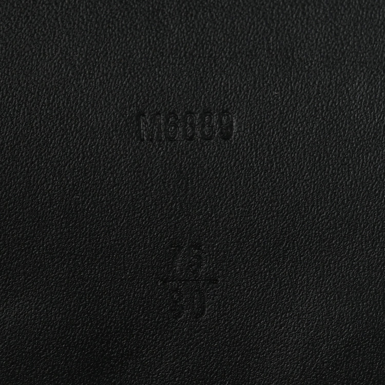 Louis Vuitton Calfskin LV Initiales Clous Belt 75 30 Black Gold 6 of 9
