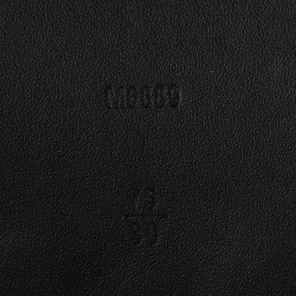 Louis Vuitton Calfskin LV Initiales Clous Belt 75 30 Black Gold 6 of 9