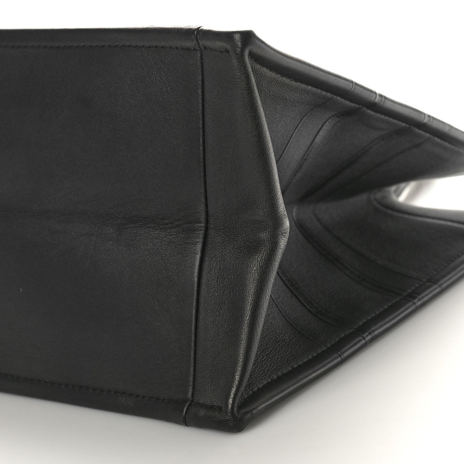 Christian Dior Calfskin Embossed Medium Book Tote Black 10 of 10