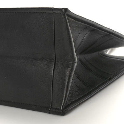 Christian Dior Calfskin Embossed Medium Book Tote Black 10 of 10
