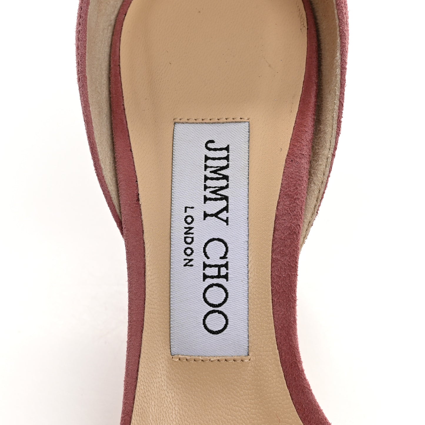 Suede Edina 65 Sandals 36.5 Vintage Rose