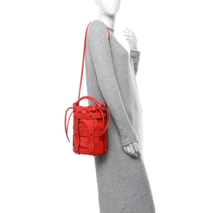 Salvatore Ferragamo Calfskin Cage Bag Candy Apple Red 2 of 9