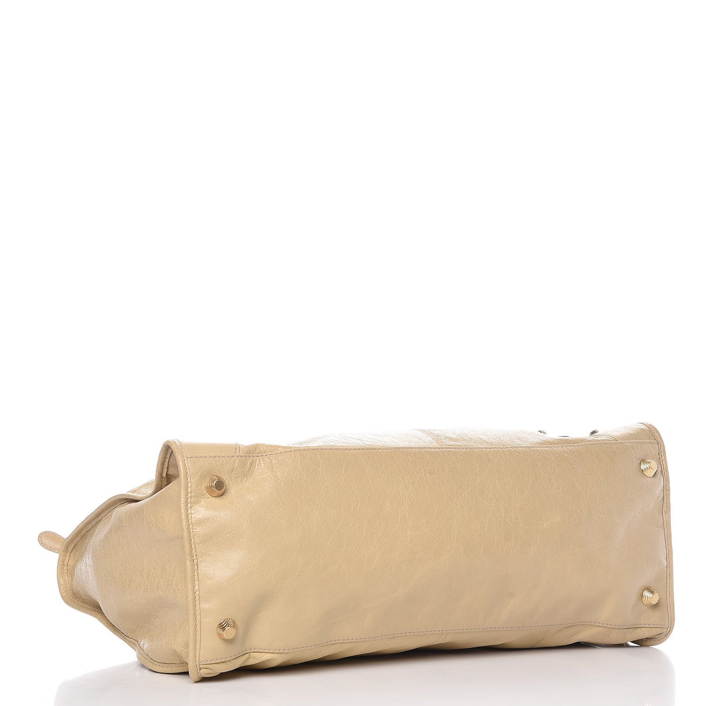 Agneau Giant 12 Gold Hardware Work Dune