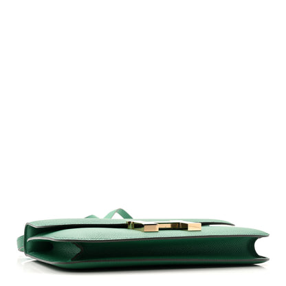 Hermes Epsom Constance 1-Elan Vert Vertigo 5 of 14