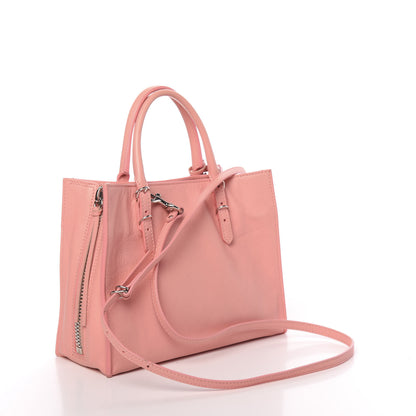 Balenciaga Veau Papier A4 Zip Around Tote Rose Vieux Rose 3 of 13