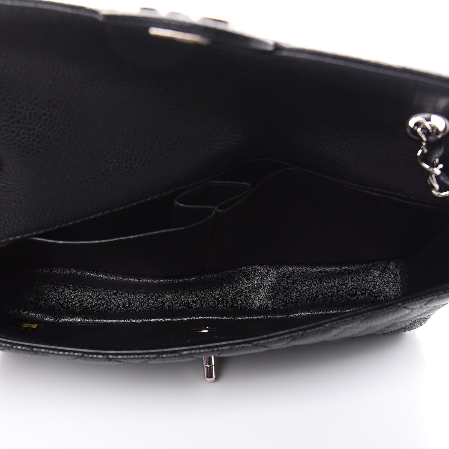 Chanel Caviar Quilted East West Flap Black 5 of 11