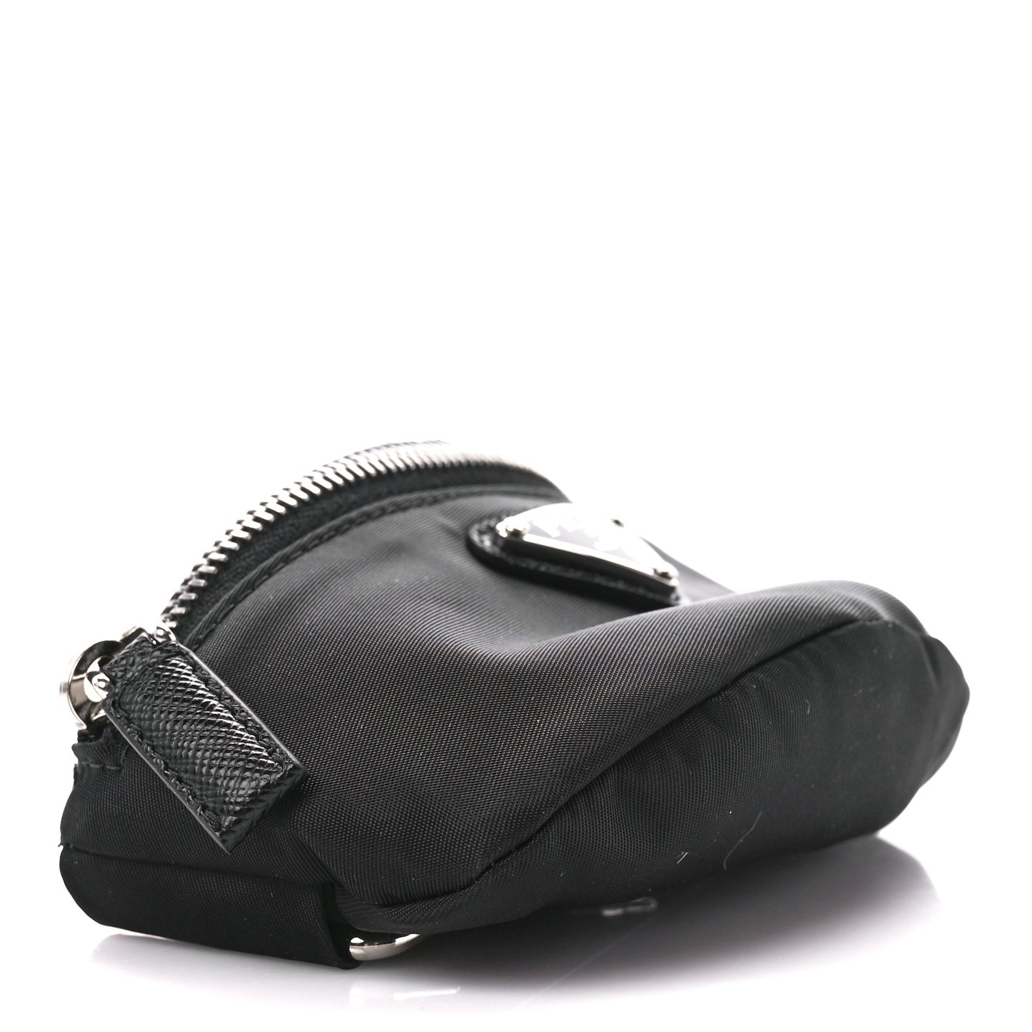Tessuto Nylon Wrist Pouch Black