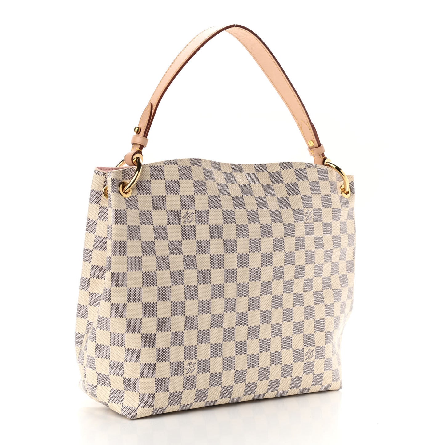 Damier Azur Graceful PM Rose Ballerine