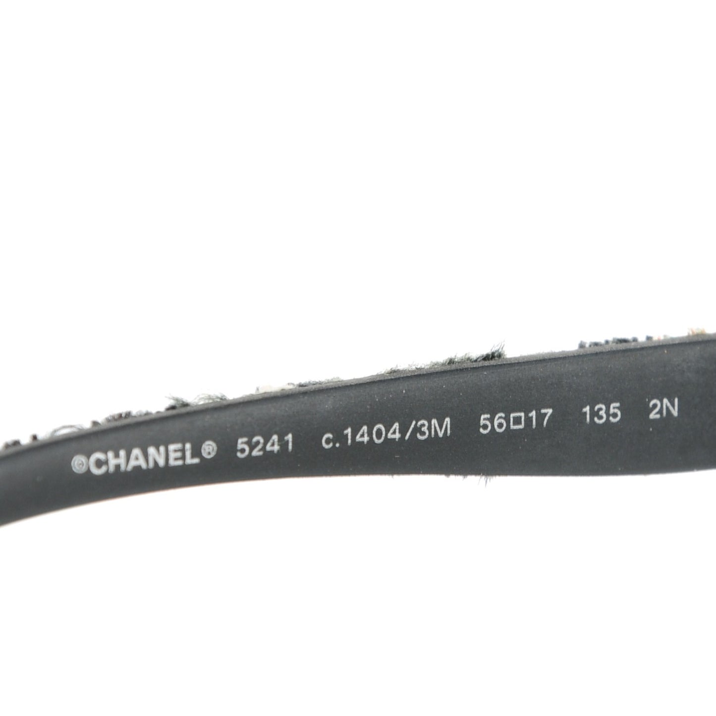 Tweed CC Sunglasses 5241 Black