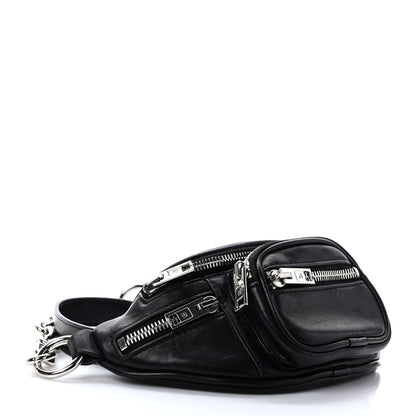 Alexander Wang Lambskin Mini Attica Belt Bag Black 4 of 8