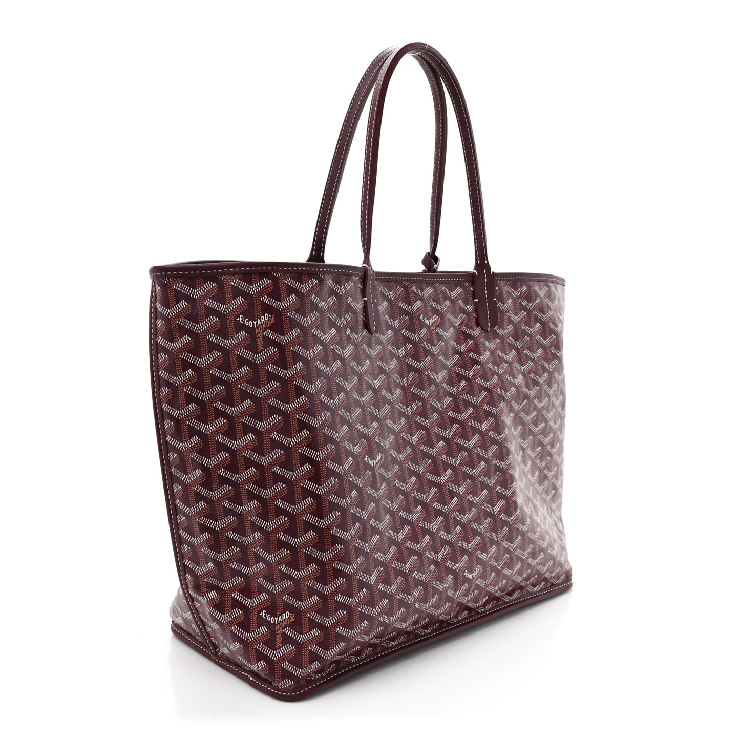 Goyardine Reversible Anjou PM Burgundy