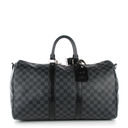 Louis Vuitton Damier Graphite Keepall Bandouliere 45 1 of 9